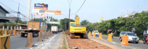 pembangunan infrastruktur di cibubur terus dibangun