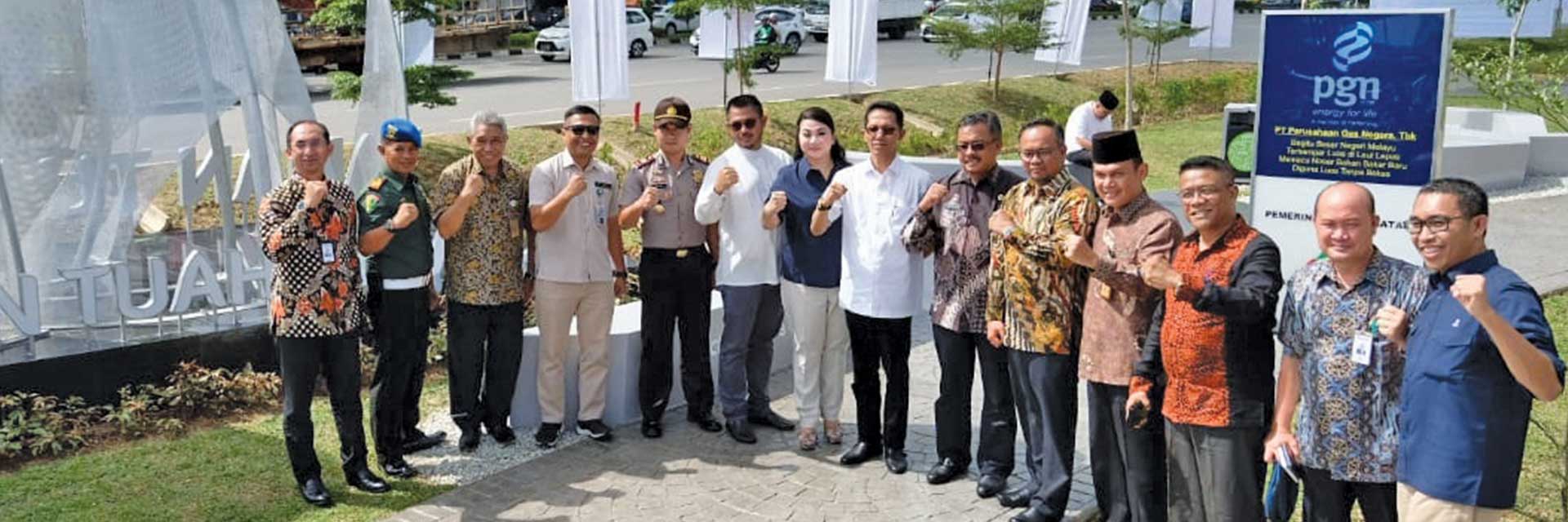 Pemkot Batam dan PGN Resmikan Taman Tuah Melayu Batam