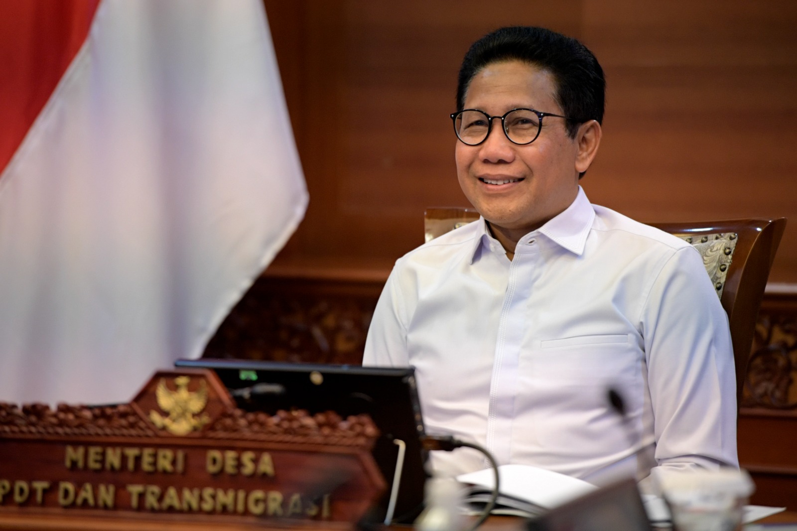 Menteri Desa, Pembangunan Daerah Tertinggal, dan Transmigrasi A Halim Iskandar.