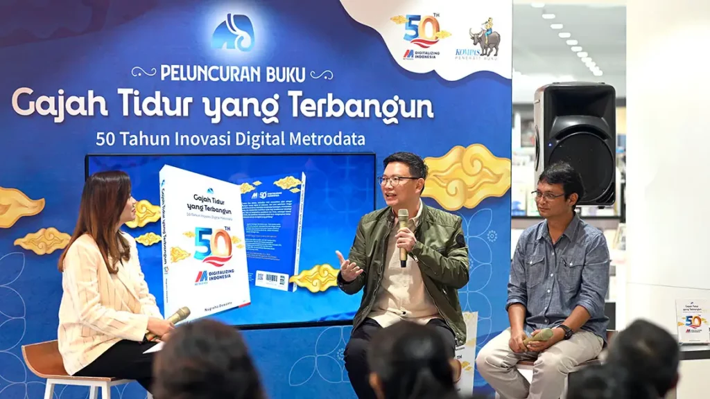 Metrodata Diskusi Buku Gajah Tidur