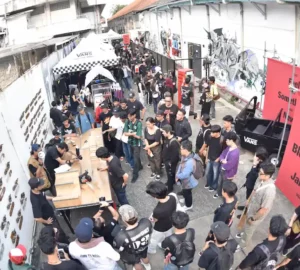 Keramaian di Vans Old Skool Block Party