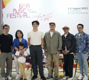 Konferensi pers Gaia Music Festival 2025 Rabu (25//6/2025), bertempat di Habitate Jakarta.