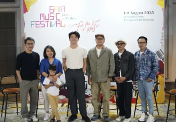 Konferensi pers Gaia Music Festival 2025 Rabu (25//6/2025), bertempat di Habitate Jakarta.